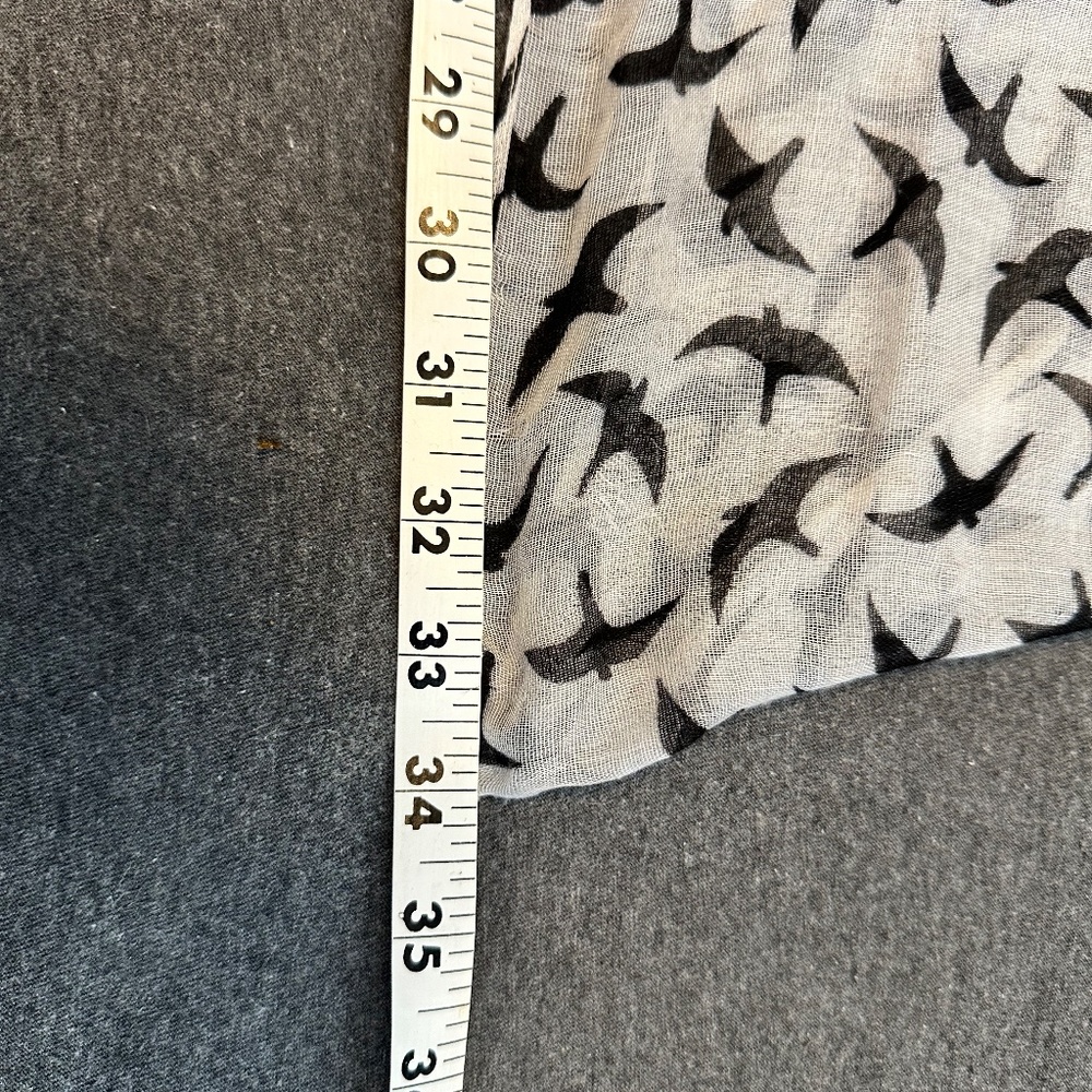 Bird Design Infinity Scarf - Picture 10 of 14